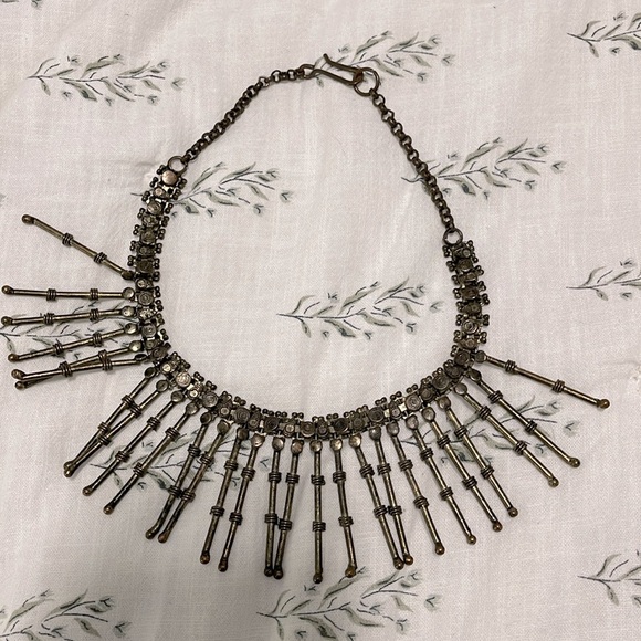 None Jewelry - Bronze Statement Necklace • Grunge / Moto / Punk